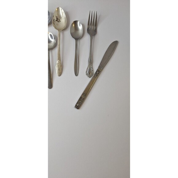 Vtg Stainless Steel Silverware WALCO, DELCO ,IMPERIAL ,HULL ,DIANA ,ROGERS BROS. - Picture 4 of 11